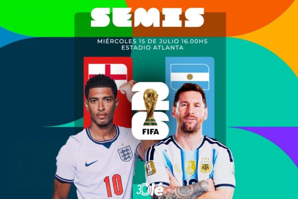 Argentina vs. Inglaterra: Día, hora y cómo ver el clásico de semifinales del Mundial 2026