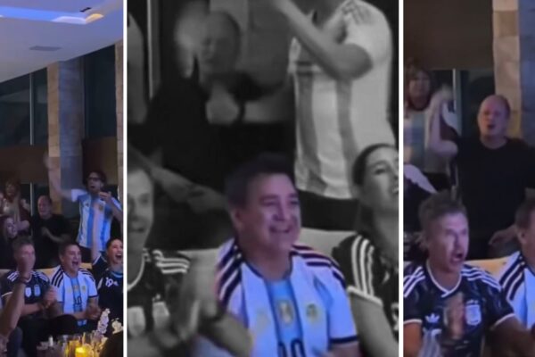 Insaurralde vio el partido del Mundial con hermano de juez investigador