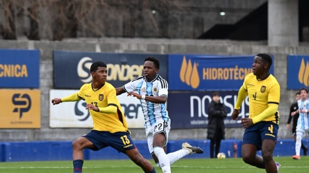 Kiki Ramos convierte su primer gol con la Sub 17 y mira al Mundial de Qatar