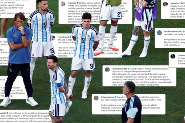 Dolor, críticas y silencio: los jugadores de Argentina hablaron tras perder la final del Mundial
