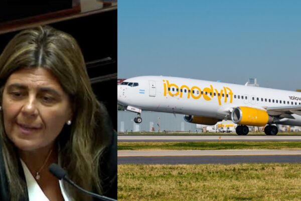Senadora Juri solicita informes de ANAC por crisis de Flybondi