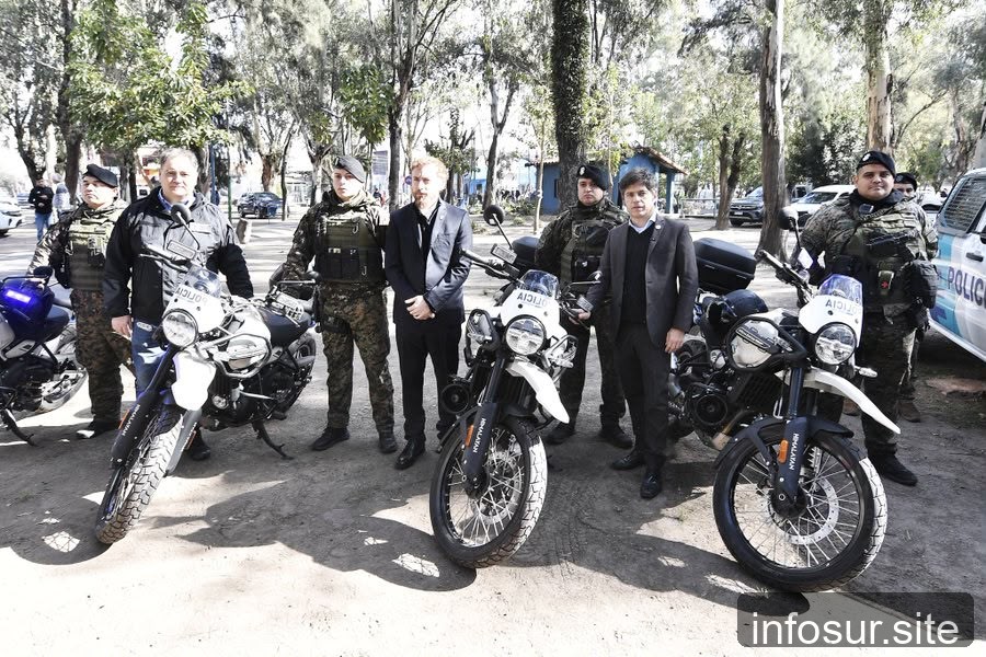 Kicillof inauguró base UTOI para reforzar seguridad en Lomas de Zamora