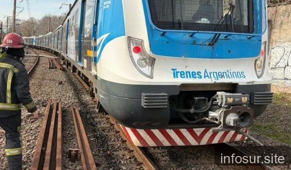 Trágico accidente en la Línea Roca: hombre pierde la vida tras ser atropellado en Turdera