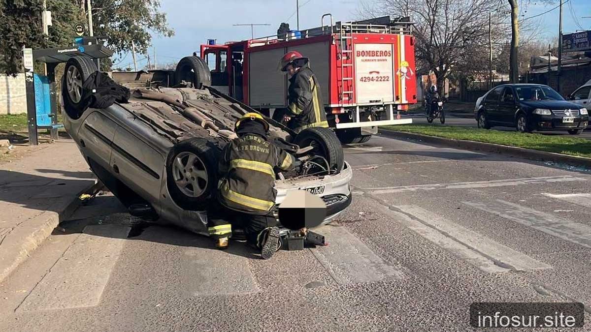 Almirante Brown: dos siniestros impactantes en Claypole y Burzaco
