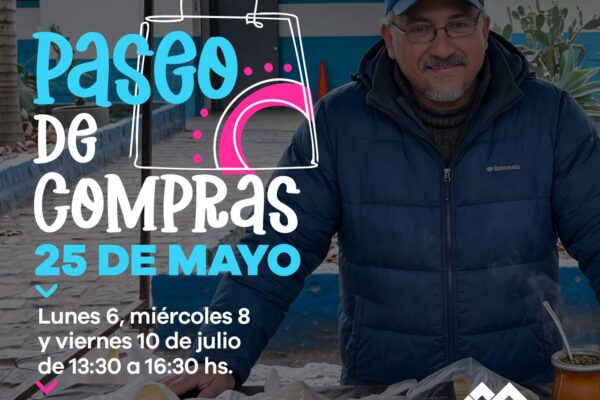 Lanús organiza paseo de compras 25 de Mayo para fomentar comercio local