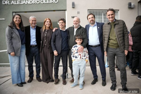 Kicillof y Sierra inauguran centro de cuidado familiar en Gerli