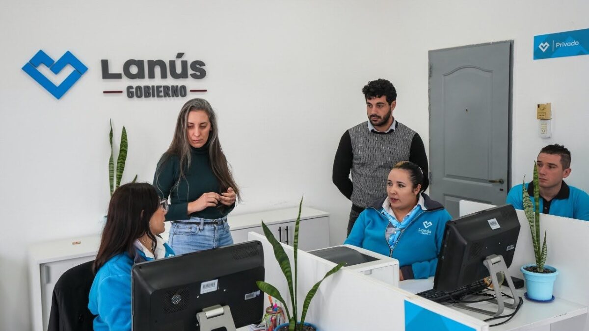 Lanús puso en funcionamiento nueva sede del CAV en Valentín Alsina
