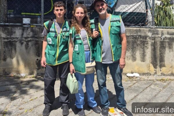 Tres médicos de La Plata asisten en Venezuela tras doble terremoto de junio