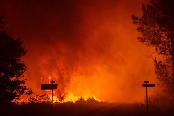 Incendios destruyen 100 casas y evacúan a 40.000 en Francia