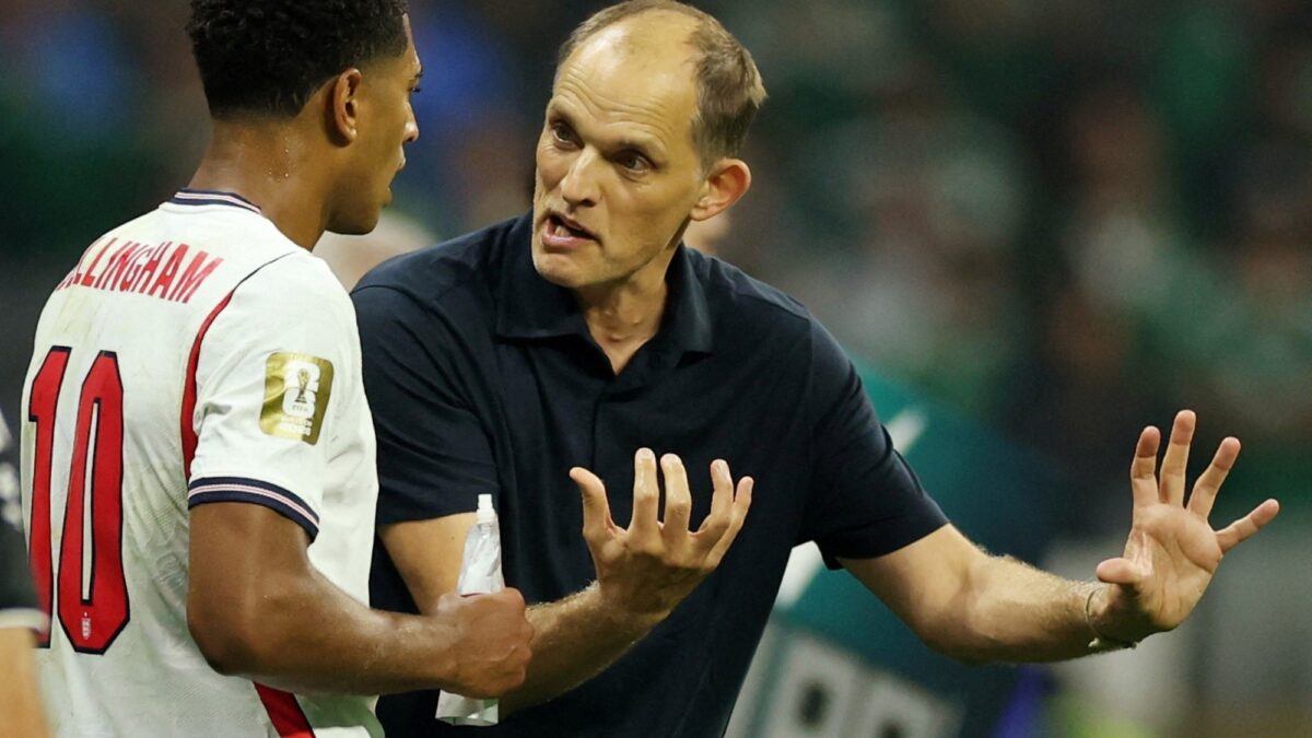 Tuchel y Bellingham se cruzaron en el vestuario de Inglaterra tras la clasificación a semifinales