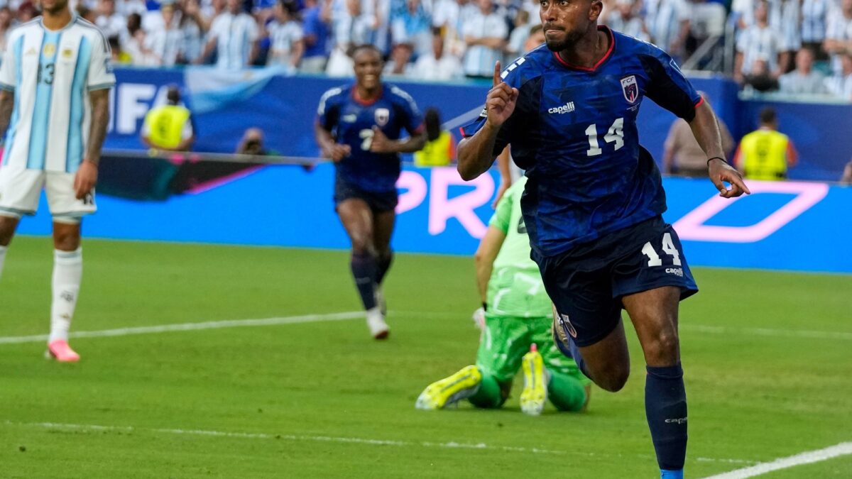 Deroy Duarte empató a Cabo Verde contra Argentina en el tiempo extra
