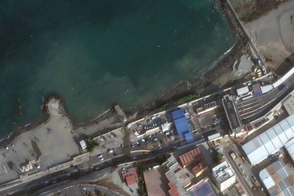 Fotos satelitales revelan el caos de la masiva entrada de migrantes en Ceuta