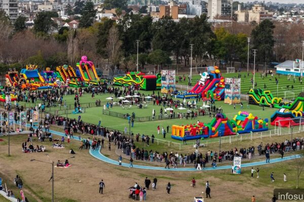 Más de 60 mil vecinos disfrutaron de la primera semana de Universo Aventura Lanús