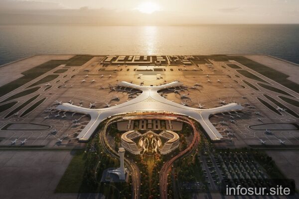 China levanta aeropuerto sobre isla artificial: ingeniería no es el único reto