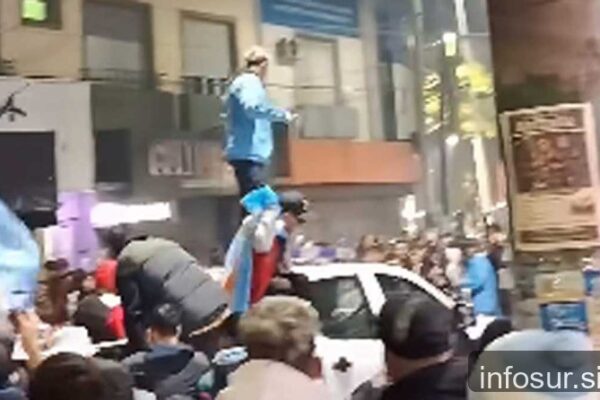 Incidentes en Monte Grande por festejos del pase a octavos
