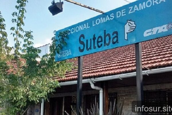 Suteba Lomas respaldó el cese de clases tras vacaciones de invierno