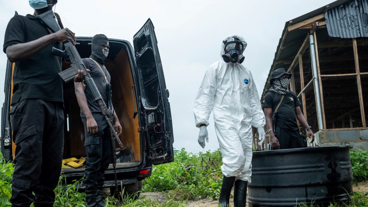 México conectado a operación de metanfetamina en Nigeria