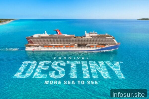 Carnival presentó su megacrucero más ambicioso: el Destiny