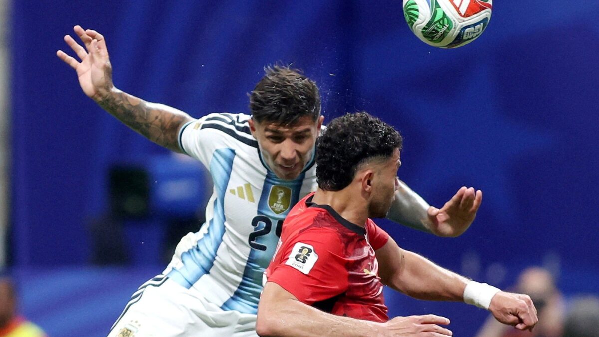 Enzo Fernández marcó el 3.000º gol de la historia de los Mundiales en triunfo argentino