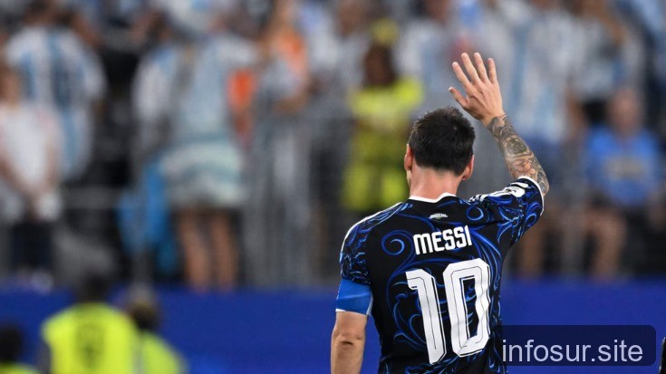 Messi reconoció la dura realidad de los argentinos en la cancha y fuera de ella