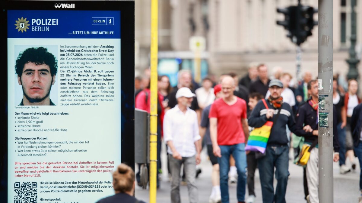 Atacante de la Marcha del Orgullo en Berlín fue abatido tras cacería de 24 horas