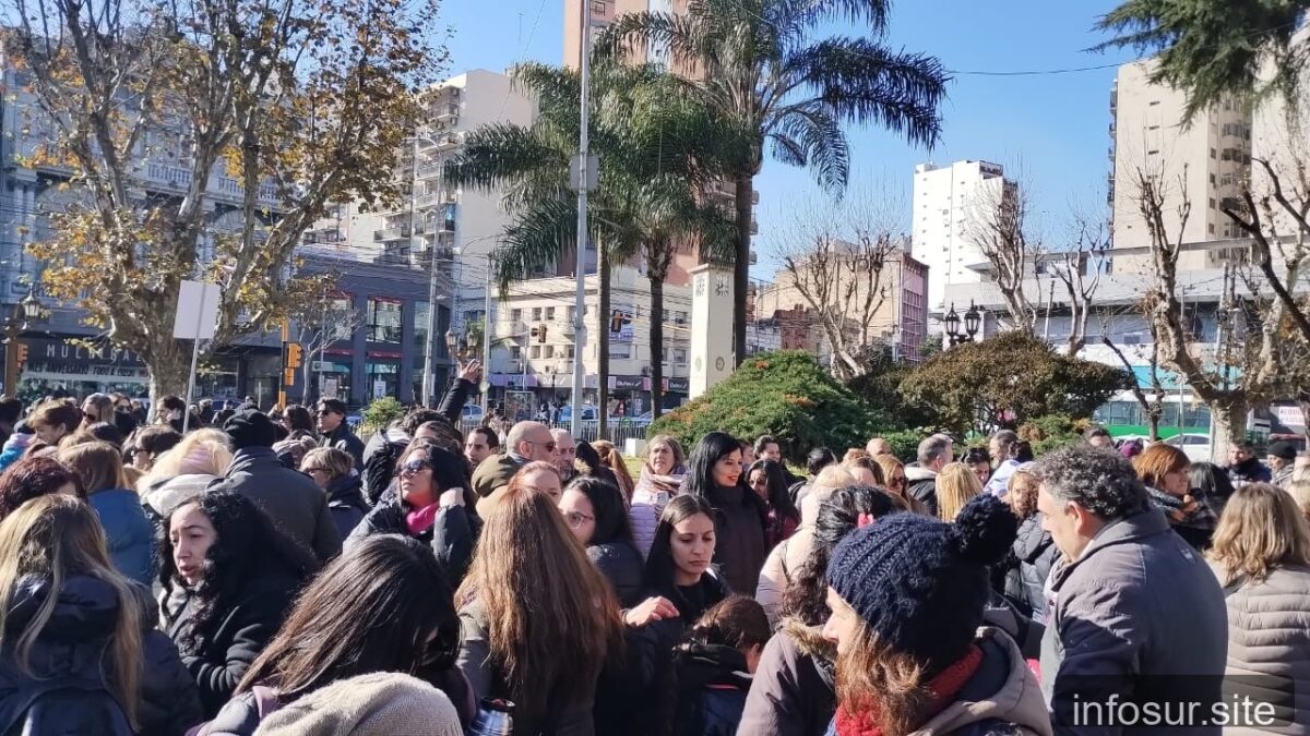 Docentes de Avellaneda marchan por más seguridad en escuelas tras agresiones