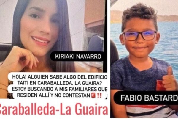 Fabio, el niño venezolano, sigue sin señales de vida tras 9 días de búsqueda