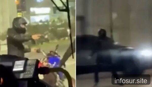 Tiros y motochorros en un intento de robo en Lanús