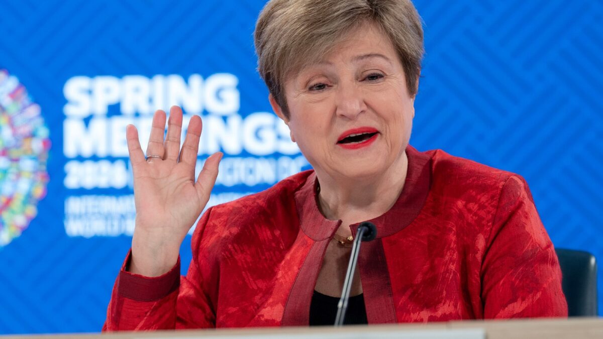 IMF evalúa situación económica antes de visita de Georgieva