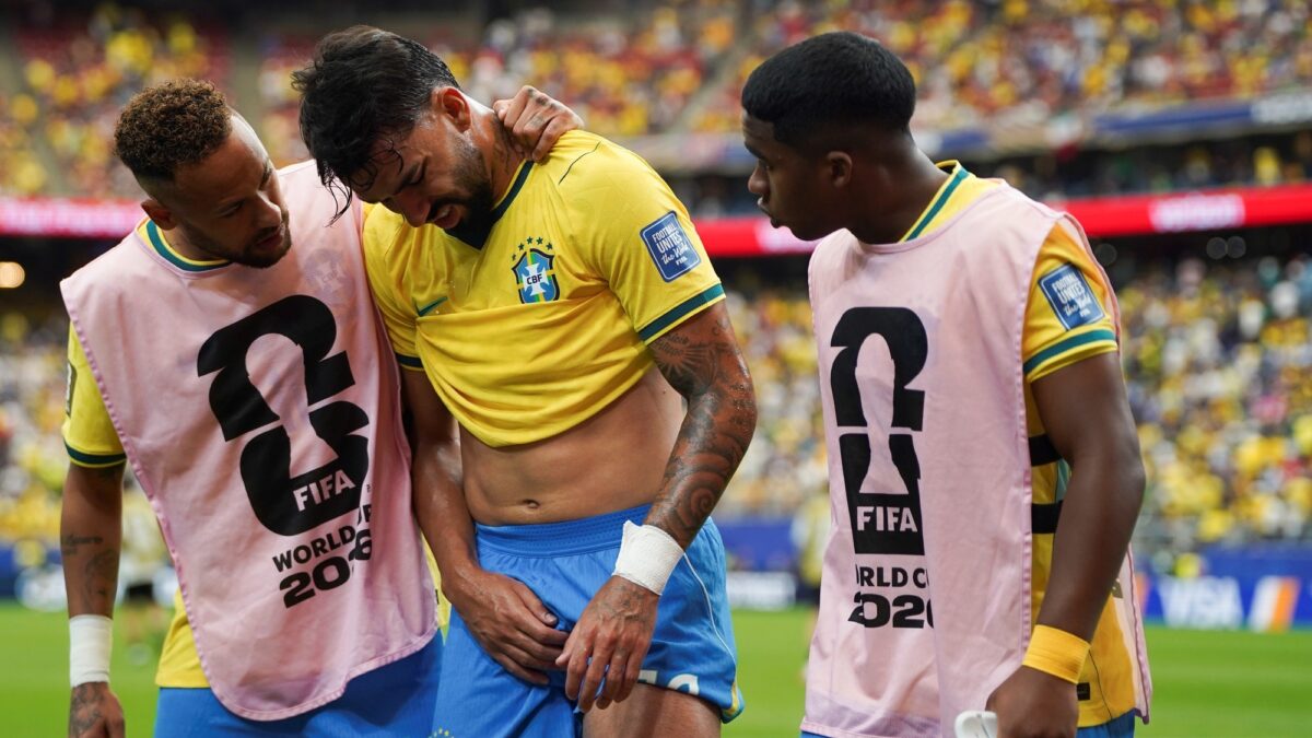 Lucas Paquetá se lesionó y podría perderse el partido contra Noruega