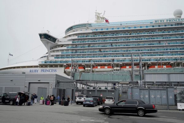 Norovirus infecta a 125 en el crucero Ruby Princess tras un viaje de 20 días