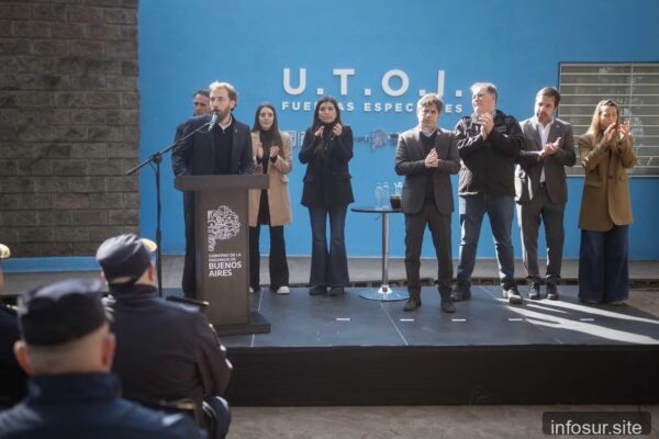 Kicillof y Otermín presentaron nueva sede de la UTOI en Lomas de Zamora