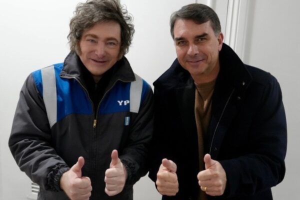 Justicia brasileña prohibió la visita de Milei a Bolsonaro en prisión domiciliaria