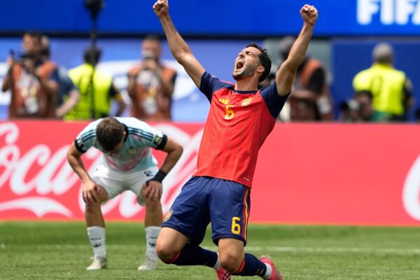 Merino convirtió el gol del triunfo en los últimos minutos del Mundial 2026