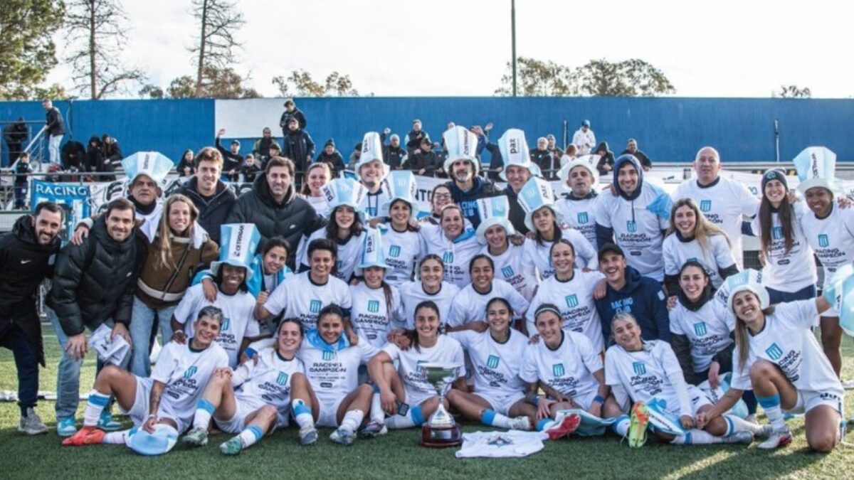 Racing Club se consagró campeón de la AFA tras vencer a San Luis