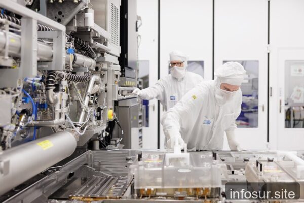 China fabrica en masa máquinas clave para chips