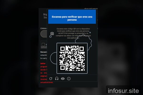 El nuevo reCAPTCHA exige escanear cód nadie es un robot