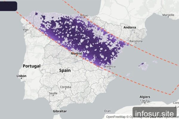 El mapa definitivo del eclipse del 12 de agosto: consulta duración y previsión por municipio