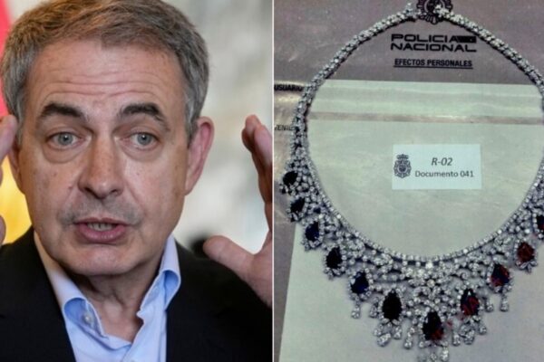 Zapatero confiesa: joyas de 1,3M eran "regalo de cortesía" en su despacho