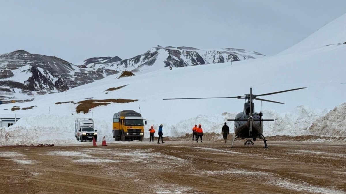 Nevaría azota a la minería argentina: suspensión de operaciones y evacuaciones por helicóptero