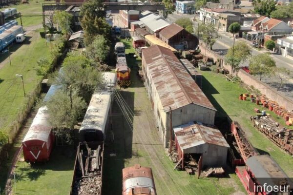 Ferroclub de Escalada recibió el tren presidencial OF3 tras su retiro de Tecnópolis