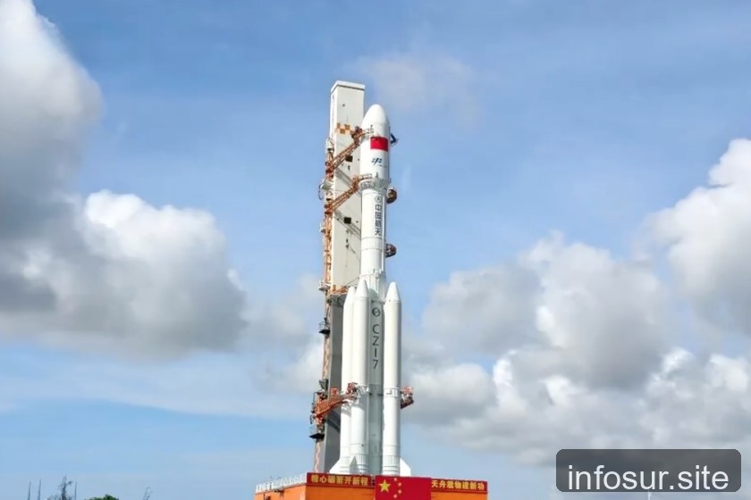 China logra recuperar etapa de cohete tras lanzamiento histórico
