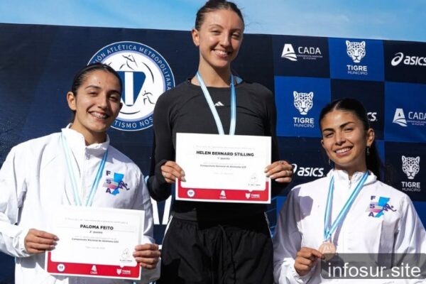 Helen Bernard Stilling conquistó cuatro oros y récords en Nacional U23