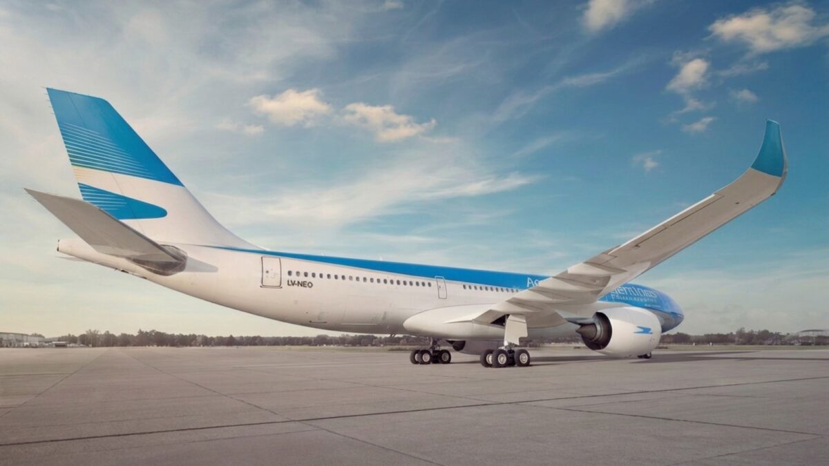 Aerolíneas Argentina amplía flota con 20 aviones y 10% más de asientos