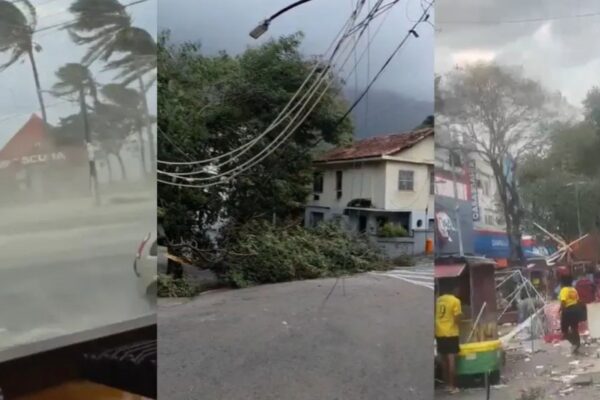 Temporal en Brasil: cinco muertos y daños en Río y San Pablo