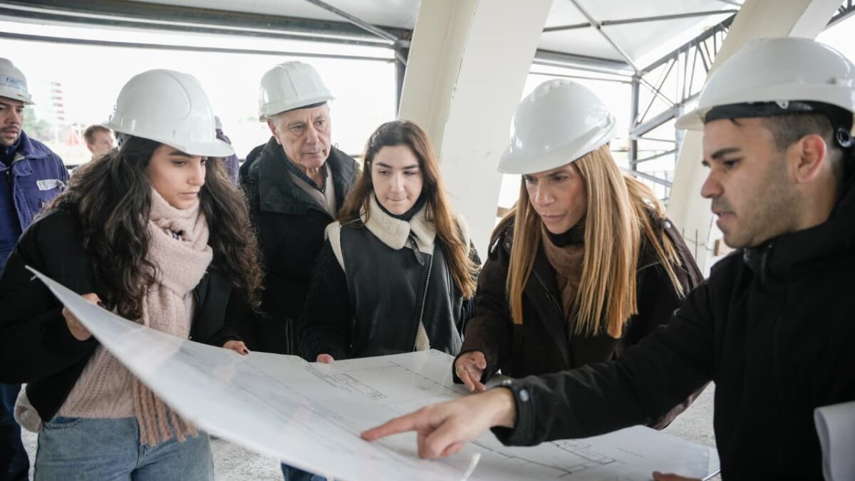 Avellaneda: Magdalena Sierra visitó avances de museo, centro infantil y viviendas