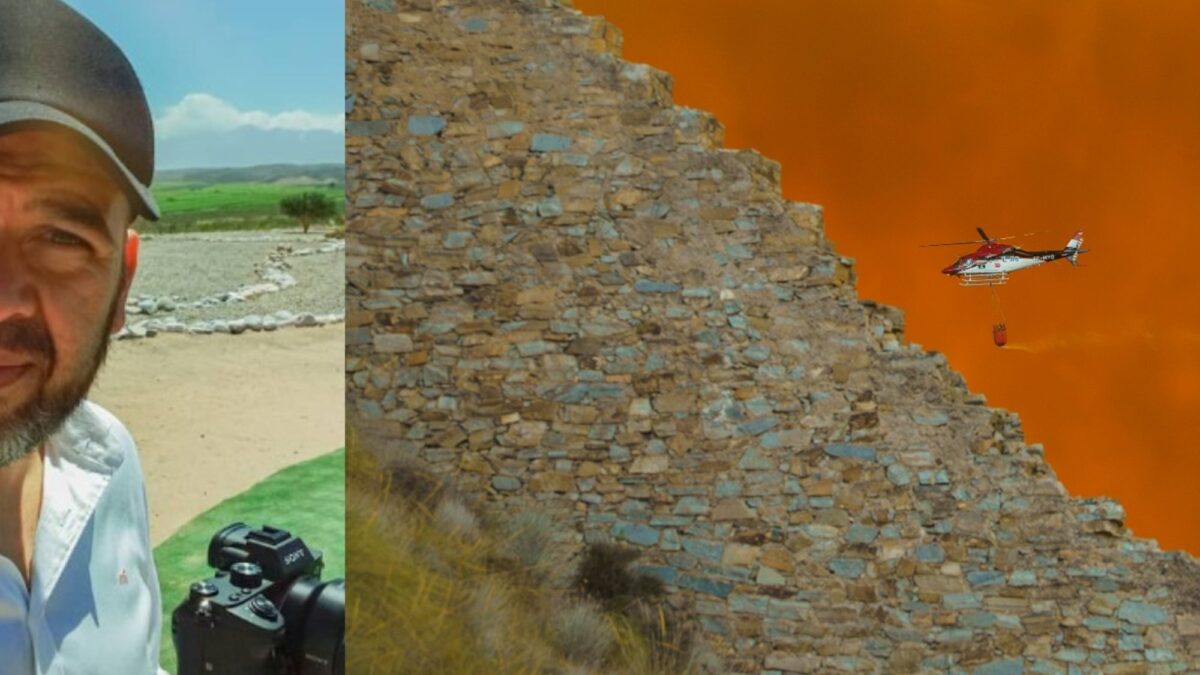 Fotógrafo argentino capturó incendio voraz en Almería, que dejó 13 muertos.