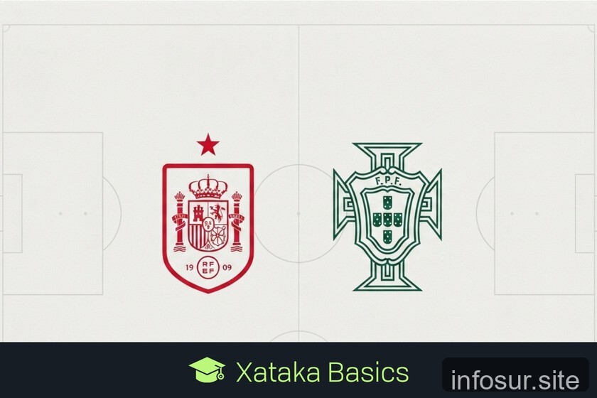 Partido España vs. Portugal: fecha, hora y opciones para verlo en vivo