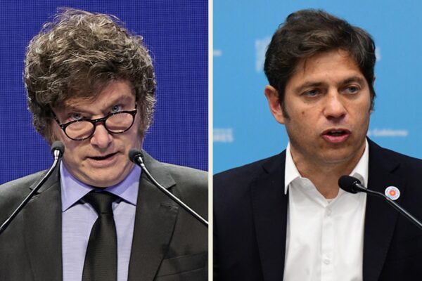 Nueva encuesta muestra brecha electoral entre Milei y Kicillof en barrios marginales