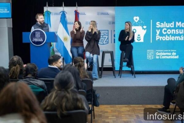 Otermín lanzó programa de Salud Mental y Consumos en Lomas de Zamora